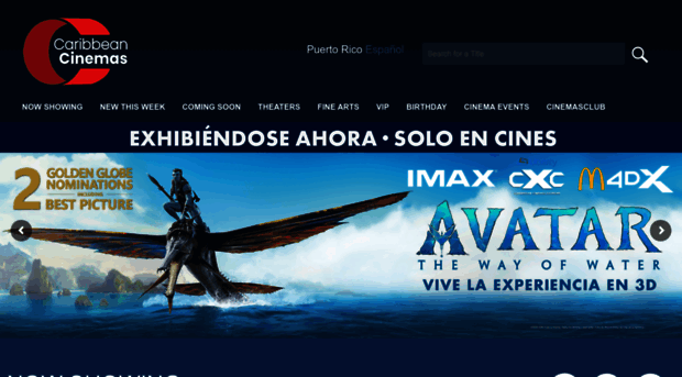 mobile.caribbeancinemas.com