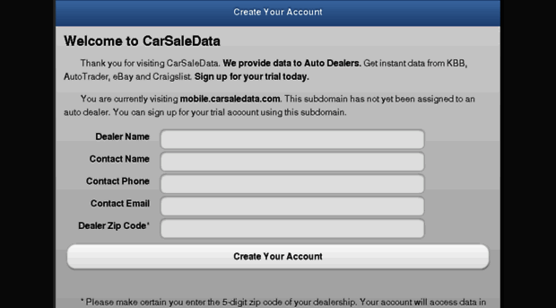 mobile.carsaledata.com