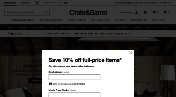 mobile.crateandbarrel.com