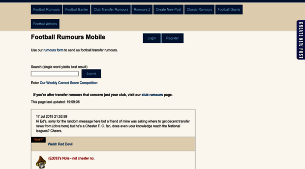 mobile.football-rumours.com
