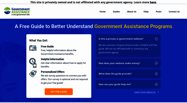 mobile.thegovernmentassistance.org