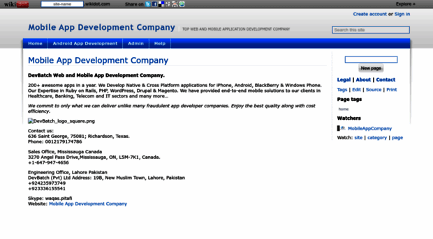 mobileappdevelopmentcompany.wikidot.com