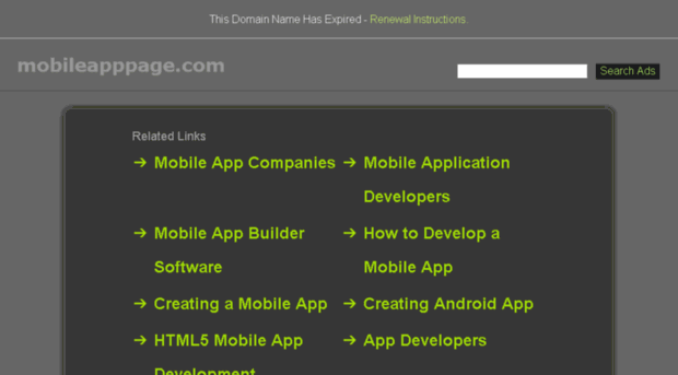 mobileapppage.com