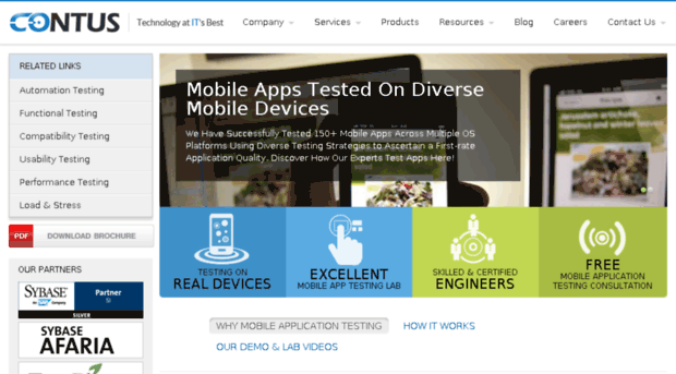 mobileappstesting.contus.com