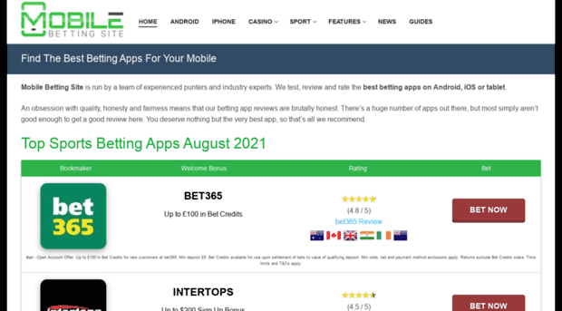 mobilebettingsite.com