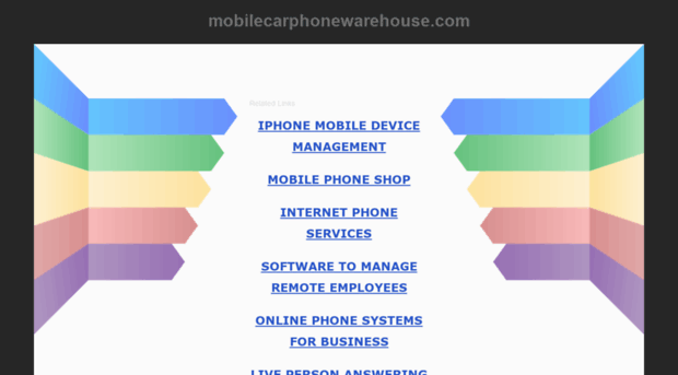 mobilecarphonewarehouse.com