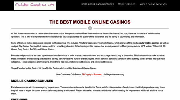 mobilecasino.uk.net