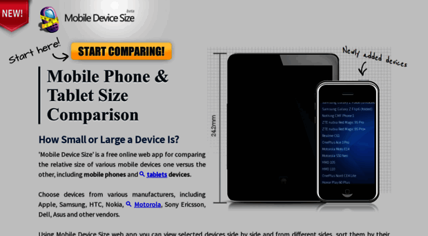 mobiledevicesize.com