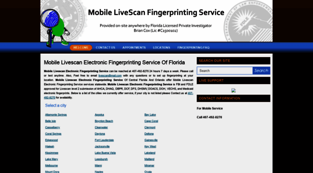 mobileelectronicfingerprinting.net