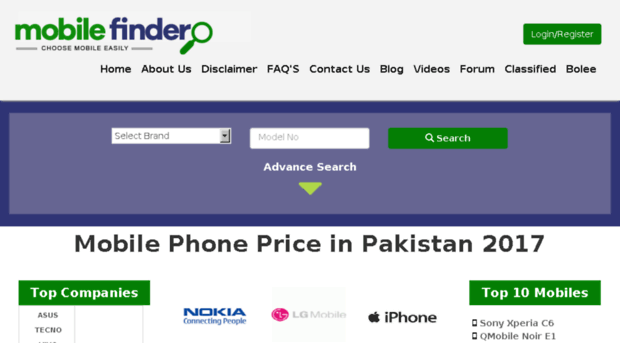 mobilefinder.com.pk