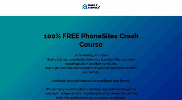 mobilefunnelstraining.phonesites.com