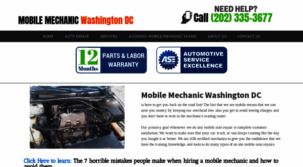 mobilemechanicswashingtondc.com