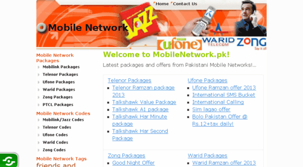 mobilenetwork.pk