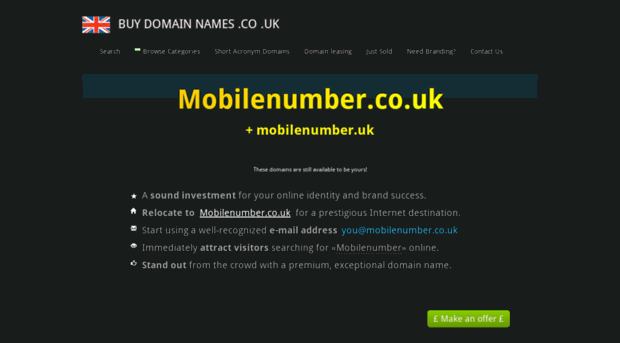 mobilenumber.co.uk