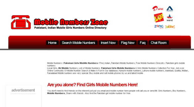 mobilenumberszone.com