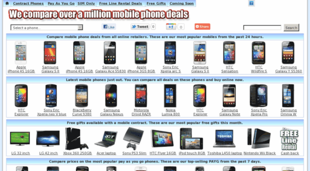 mobilephonedealscomparison.net