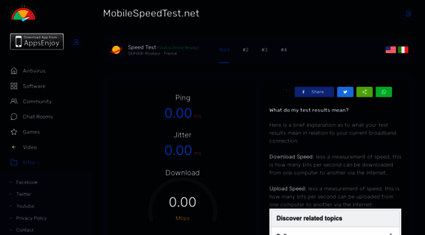 mobilespeedtest.net