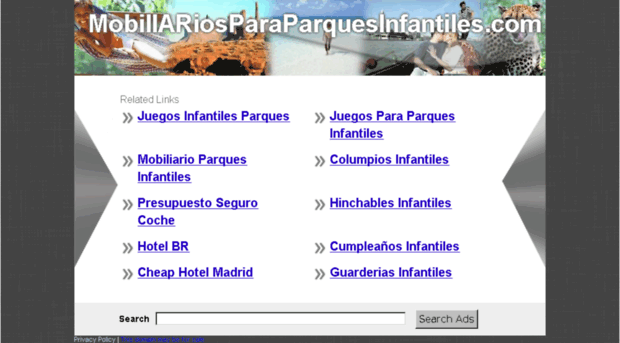 mobiliariosparaparquesinfantiles.com