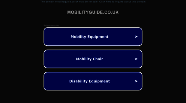 mobilityguide.co.uk