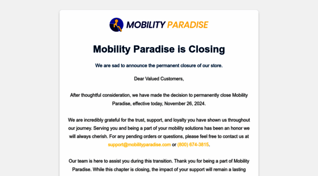 mobilityparadise.com