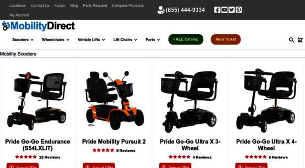 mobilityscootersdirect.com