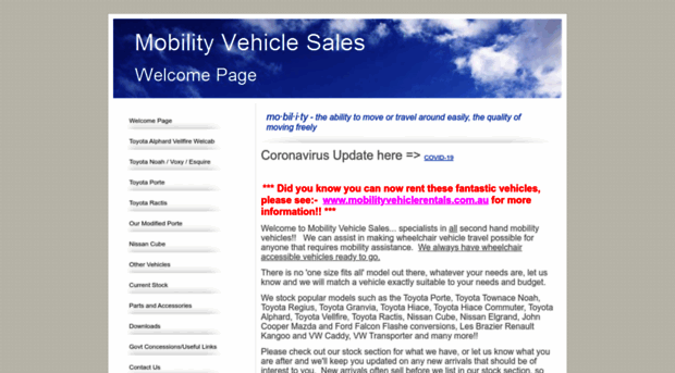 mobilityvehiclesales.com.au