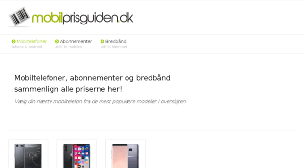 mobilprisguiden.dk