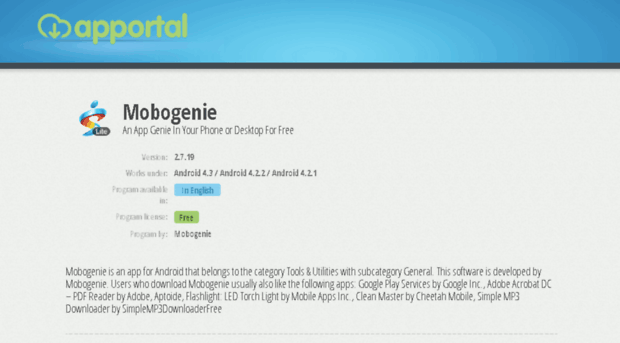 mobogenie.apportal.co