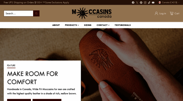 moccasinscanada.com