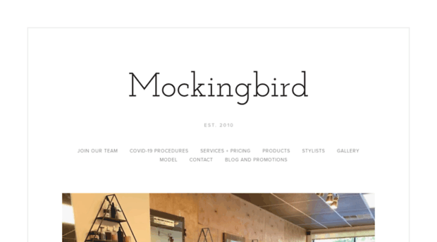 mockingbirdsalon.com