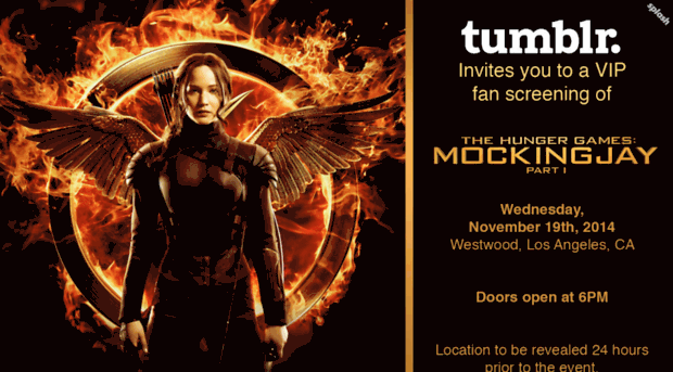 mockingjayfans.splashthat.com