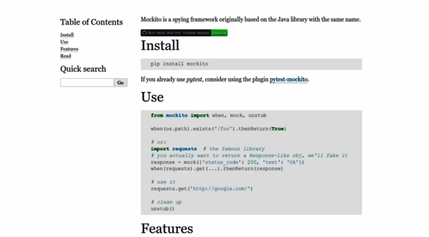 mockito-python.readthedocs.io