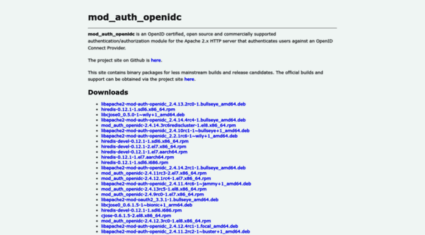mod-auth-openidc.org
