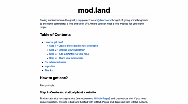 mod.land