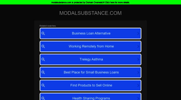 modalsubstance.com