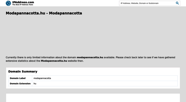 modapannacotta.hu.ipaddress.com