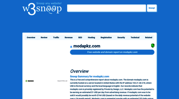 modapkz.com.w3snoop.com