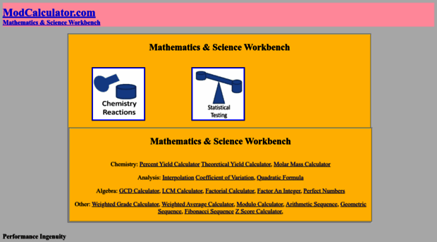 modcalculator.com