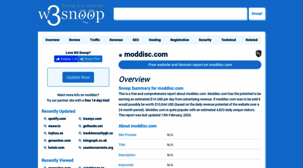 moddisc.com.w3snoop.com