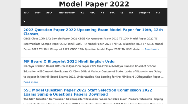 model-papers.in