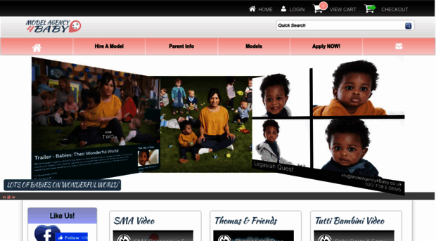 modelagency4baby.co.uk