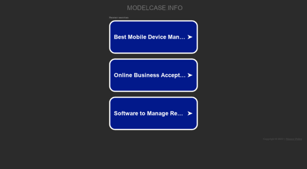 modelcase.info