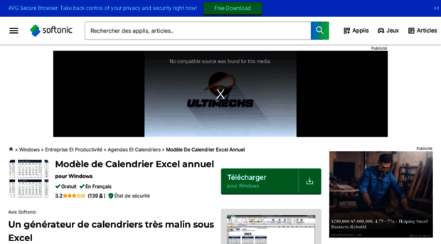 modele-de-calendrier-excel-annuel.softonic.fr