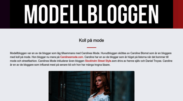 modellbloggen.se