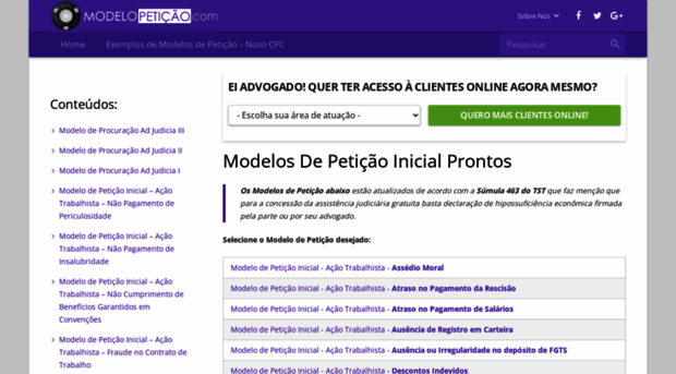 modelopeticao.com
