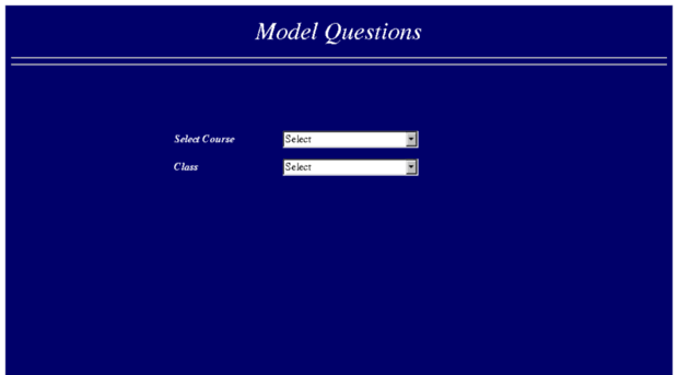 modelquestions.in