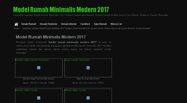 modelrumahminimalismodern.info