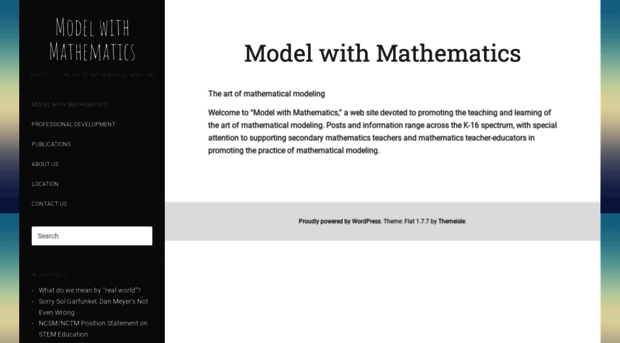 modelwithmathematics.com