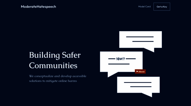 moderatehatespeech.com