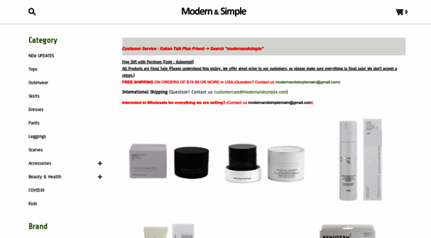 modernandsimple.com